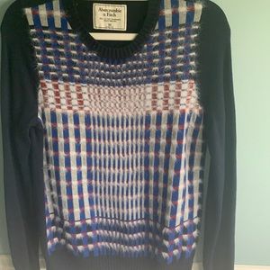 Blue soft navy blue sweater from Abercrombie!